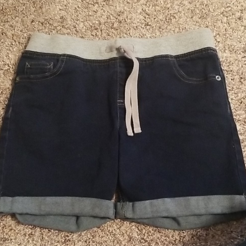 Girls Justice pull on jean shorts